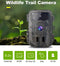 Wildcamera met Nachtzicht en WiFi - Wildlife Camera 48MP - Buiten Camera - WildCamera 4k resolutie full hd - Inclusief 64GB Micro SD-Kaart en Nederlandstalige Handleiding