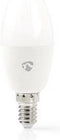Nedis SmartLife Multicolour Lamp - Wi-Fi - E14 - 350 lm - 4.5 W - RGB / Warm Wit - 2700 K - Android / IOS - Kaars - 1 Stuks