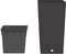 vidaXL - Plantenbak - met - uitneembare - bak - rattan-look - 21/49 - L - PP - bruin