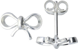 Lilly 106.6254.00 - Oorknoppen - 925 Sterling Zilver - Strikje - Zilverkleurig