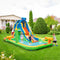Coast 9-in-1 Springkasteel Olifant met Glijbaan, Klimwand & Ballenbad – Opblaasbaar Waterpark 378 x