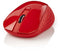 Nedis MSWS400 - Draadloze muis - Ergonomisch - Rood