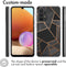 iMoshion Hoesje Geschikt voor Samsung Galaxy A33 Hoesje Siliconen - iMoshion Design hoesje - Zwart / Black Graphic