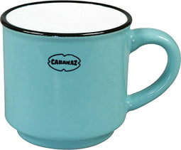 CABANAZ - kop, keramiek, ESPRESSO CUP, 90 ml, blauw