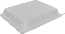 Deksel - PS - rechthoekig - 166x138x28mm - transparant - 600 stuks