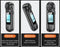 TechU™ Digitale Alcoholtest – Zwart – Hygiënische Auto Blaastest – USB Oplaadkabel