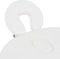 vidaXL - Massagetafel - inklapbaar - 4 - cm - dik - met - 2 - bolsters - ovaal - wit