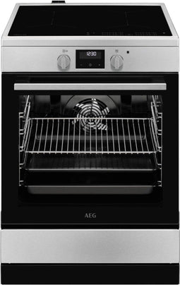 AEG CIB6646ABM - Inductie Fornuis - 60 cm - SteamBake - RVS