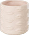 J-Line bloempot Kus Dolomiet - keramiek - roze - Ø 14 cm
