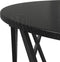 vidaXL - Zwarte - Eiken - Houten - Salontafel - 80x80x42 - cm - Van - Gelaagd - Hout