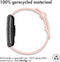 iMoshion Bandje Geschikt voor Huawei Watch Fit - iMoshion Siliconen band gekleurde gesp met installatiehulp - Roze