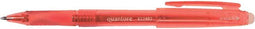 Gelschrijver Quantore erasable 0.7mm rood - 12 stuks