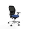 Piqueras y Crespo Jorquera - Bureaustoel - Hoogteverstelbaar met armleuning - Marineblauw