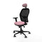 Jorquera Piqueras y Crespo 2D036G1 - Bureaustoel met hoofdsteun - Verstelbare hoogte en armleuning - Roze