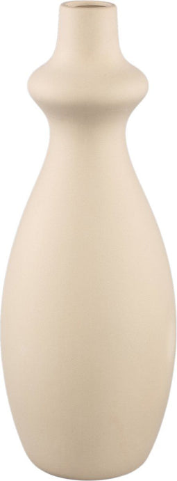 PTMD Vaas Saviono - 18x18x46 cm - Keramiek - Creme