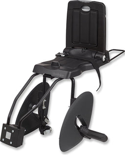 Bobike Classic Junior Plus - Achterzitje tot 35kg - Opklapbare voetsteunen - Urban Black