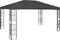 vidaXL - Prieel - 3x4 - m - antraciet