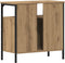 vidaXL - Wastafelkast - 60x30x60 - cm - spaanplaat - ambachtelijk - eikenkleurig