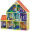 Peppa Pig - Groot houten Speelhuis - 65 cm - 9 kamers en 18 accessoires