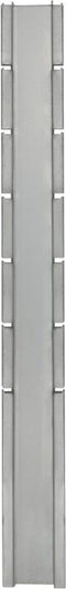 vidaXL - Schanskorfpaal - 180 - cm - gegalvaniseerd - staal - zilverkleurig