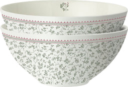 Laura Ashley Wild Clematis Collectables 2 Kommen - Schaaltjes - Ø16cm