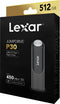 Lexar JumpDrive P30 - USB-stick 512GB - USB 3.2 Gen1 tot 450 MB/s - Grijs