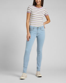LEE Scarlett Light Kali - Dames Skinny Jeans - Maat 27_29 - Normale pasvorm