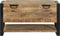 vidaXL - Opbergdoos - 80x35x45 - cm - Massief - Ruw - Mangohout