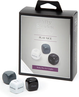 Fifty Shades Collection | Play Nice Kinky Dice for Couples