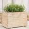 vidaXL - Plantenbak - 110x60x72 - cm - massief - grenenhout