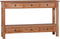vidaXL Wandtafel 120x30x75 cm massief mahoniehout