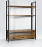 Livingfurn - TV Meubel TV- Nairobi High 150 cm - Mangohout / Gecoat Staal