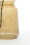 Light & Living Tafellamp Labin - Glas - 39cm - Bruin - excl. kap