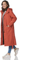 Happy Rainy Days Rome - Lange Regenjas Dames - Waterdicht 10000 mm - Kleur Hot Sauce
