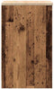 vidaXL - Garagekast - 40x51x85 - cm - massief - grenenhout - oud - hout