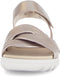 Gabor Sandaal 64.812.62 - Platte sandalen - Verstelbare band - Champagne Goud