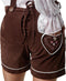 dressforfun Alpsee M - Lederhose - verkleedkleding carnaval feestkleding bruin - 302806