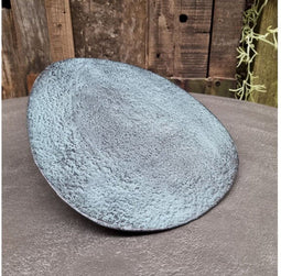 Blue Patina Decorative Plate Medium (set van 4)