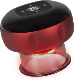 Nuvance Cupping Cup - Elektrisch - 12 Standen Warmtefunctie - Rood