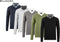 Milanoro Herenpullover - Overhemdkraag - Donkergrijs - XL
