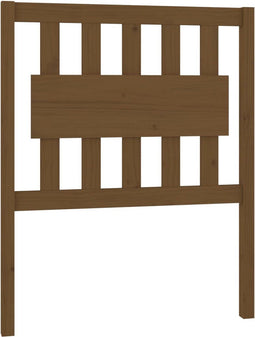 vidaXL - Hoofdbord - 80,5x4x100 - cm - massief - grenenhout - honingbruin
