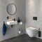 Tiger Caddy - Wc rolhouder met planchet - Antibacteriële poedercoating - Zwart