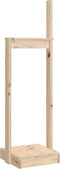 vidaXL - Houtblokhouder - 33,5x30x110 - cm - massief - grenenhout