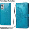 iMoshion Hoesje Geschikt voor Nokia G60 Hoesje Met Pasjeshouder - iMoshion Mandala Bookcase - Turquoise