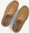 CLARKS Torhill Moss - Dames Veterschoenen - Nubuck - Cognac
