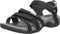 Teva W TIRRA LEATHER - Wandelsandalen - Leren bovenwerk - Zwart
