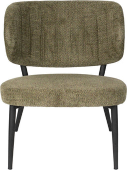 Housecraft Living Sanne Loungestoelen/ Fauteuil Groen Grijs - Set van 2