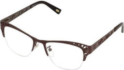 Ladies'Spectacle frame Loewe VLW444M510A57 Brown (ø 51 mm)