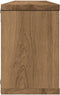 vidaXL - Wandschappen - kubus - 6 - st - 60x15x23 - cm - hout - artisanaal - eiken