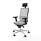 Bureaustoel Piqueras y Crespo 2D026G1 Lichtgrijs